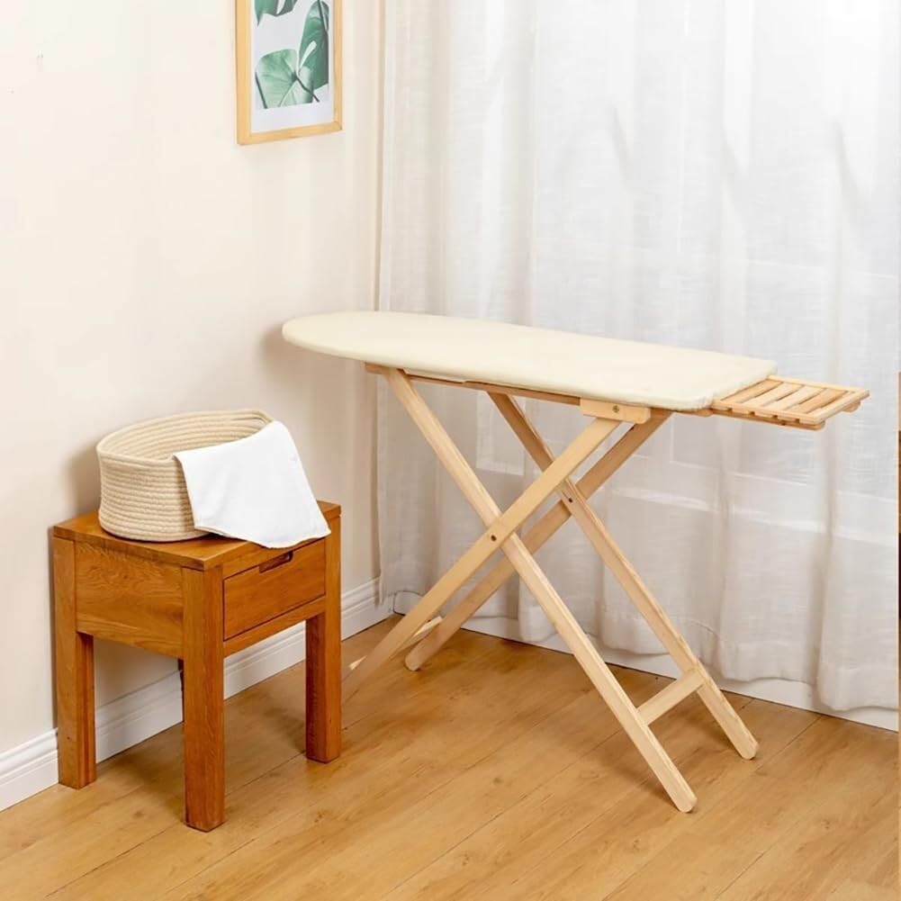 Ironing table for steam iron, professional ironing board made of